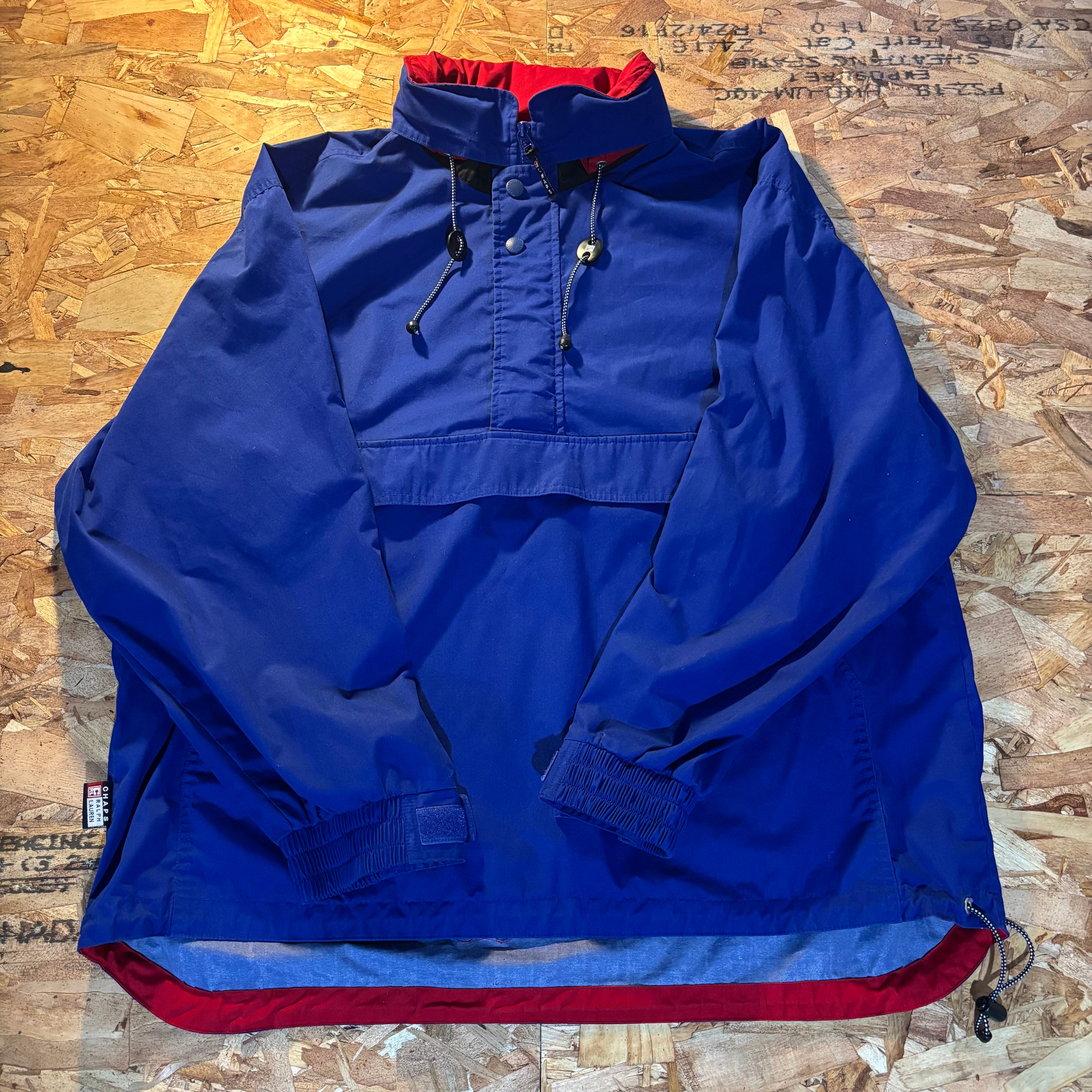 VTG Chaps Ralph Lauren Windbreaker Mens XL