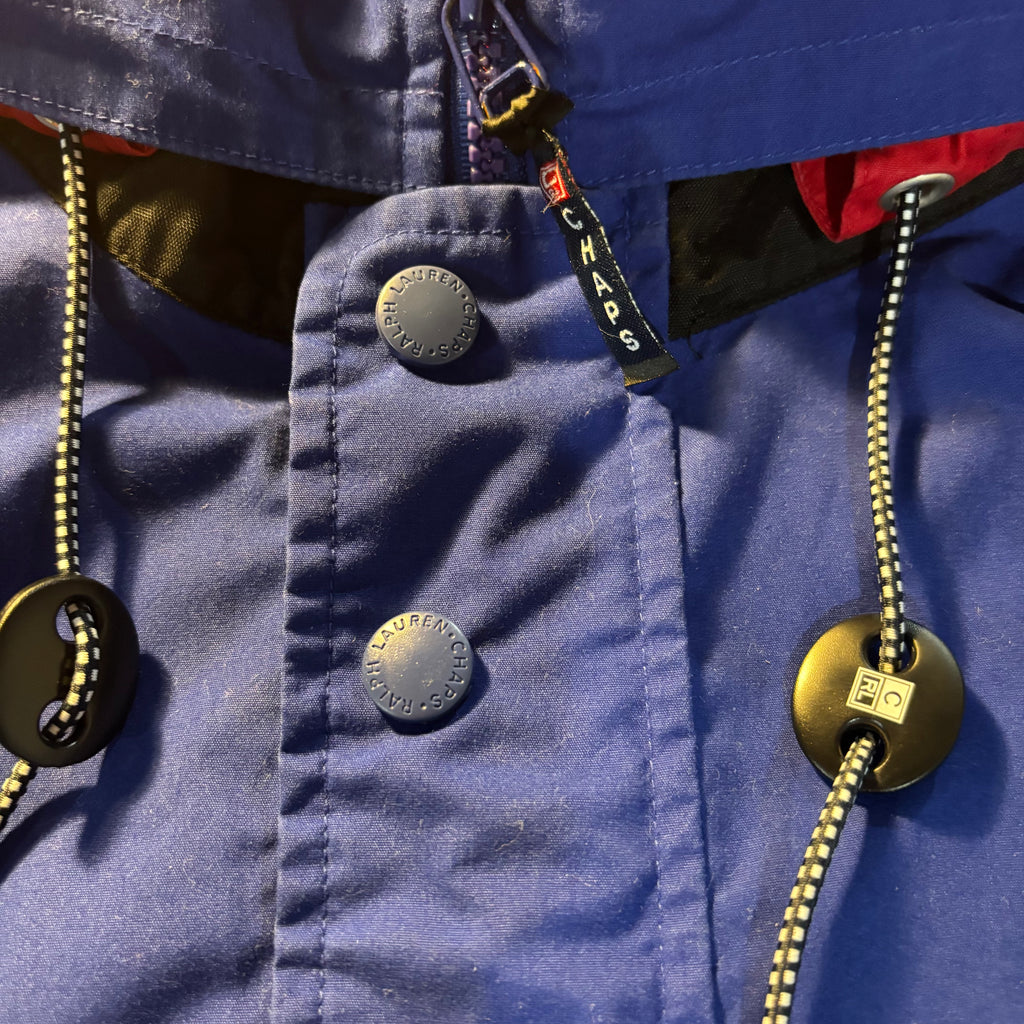 VTG Chaps Ralph Lauren Windbreaker Mens XL