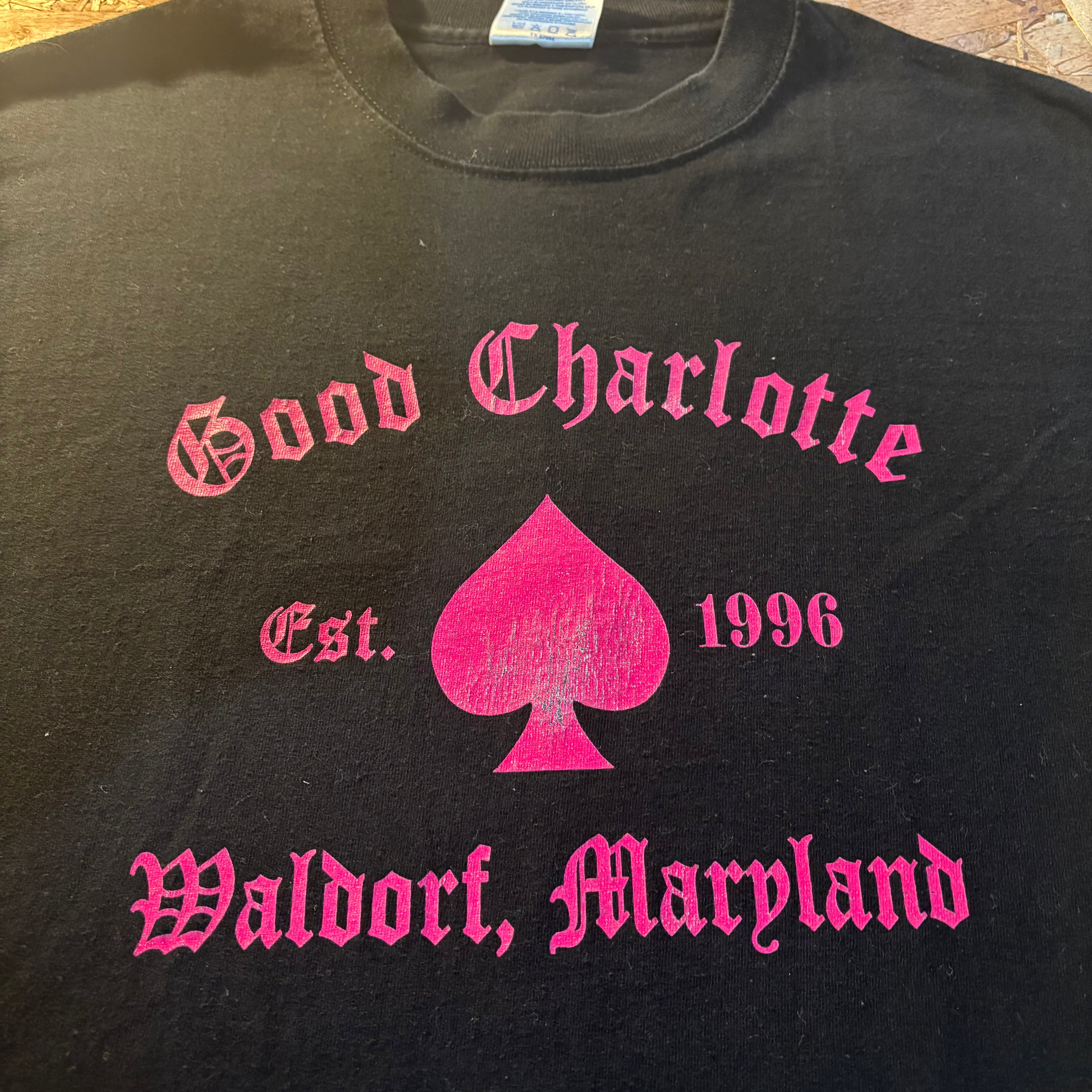 VTG Early ‘00s Good Charlotte Tee Mens Small